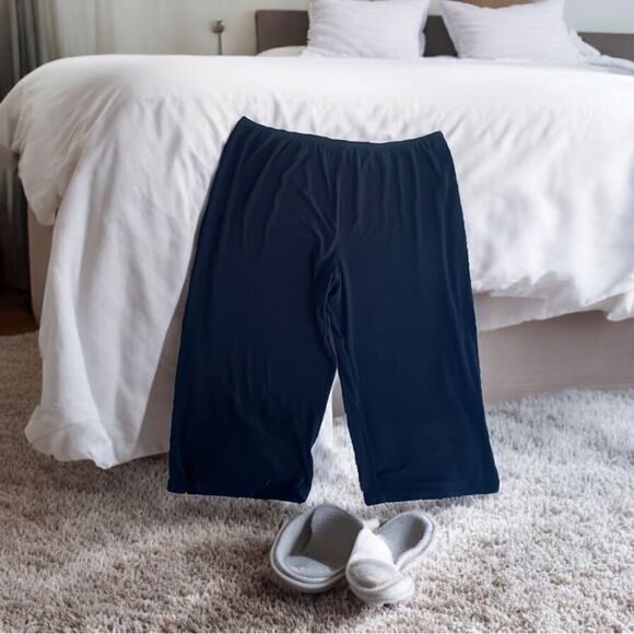 Comfy Black Hipster Capri PJ, Lounge Pants l XL l GUC - Picture 10 of 10